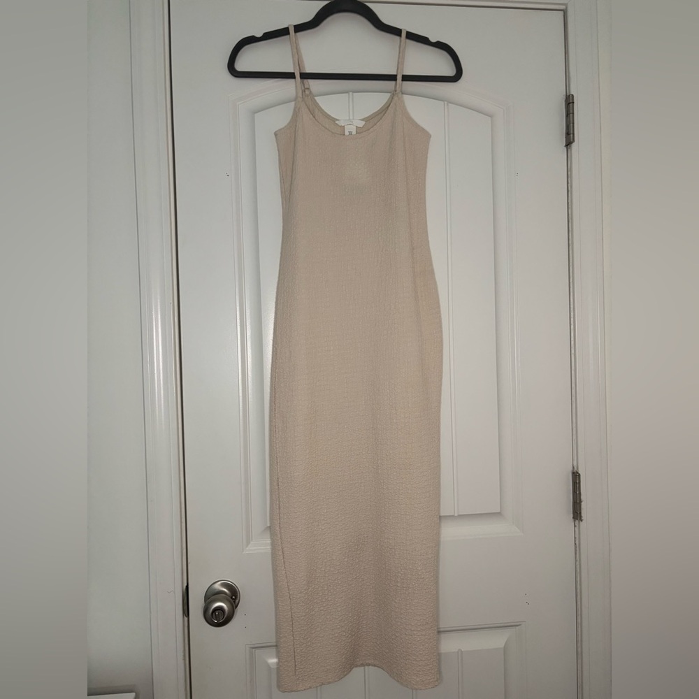 H&M Tan Maxi Dress